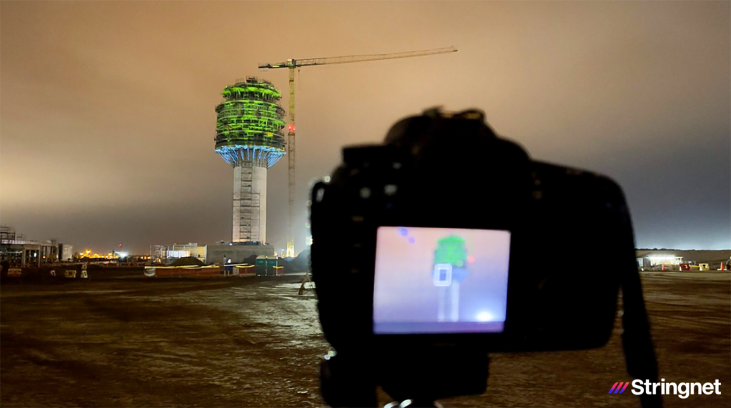 Video mapping: Inauguración de la Nueva Torre de Control del Jorge Chávez