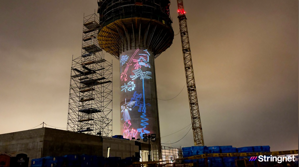 Video mapping: Inauguración de la Nueva Torre de Control del Jorge Chávez