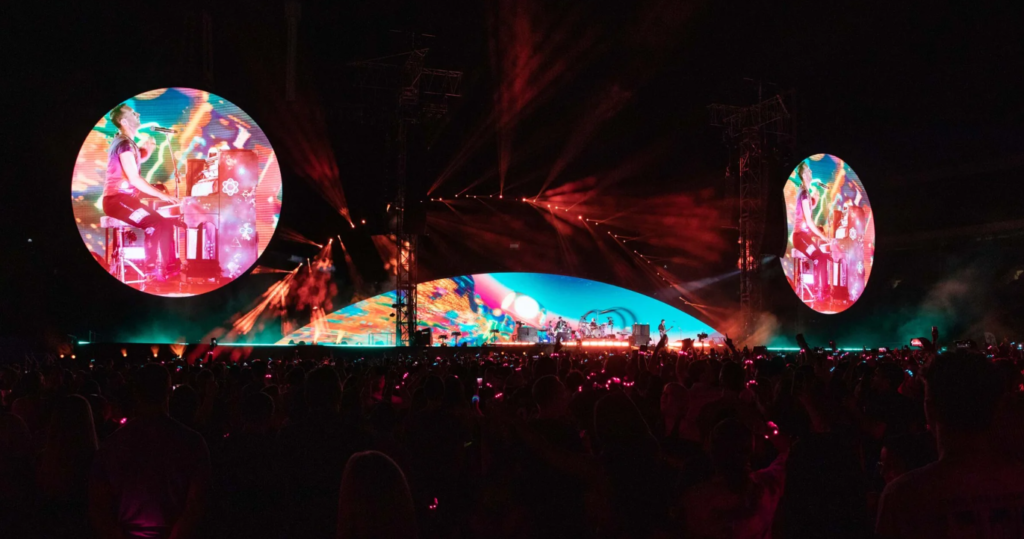 Coldplay: La tecnología es el 5to integrante que hace vibrar a los fanáticos